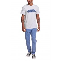 DEUS 356 PORSCHE TEE DMP251209A T-SHIRT ΜΠΛΟΥΖΑ ΑΝΔΡΙΚΗ WHITE