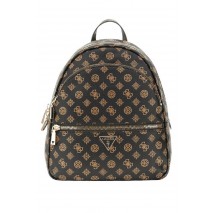 GUESS MANHATTAN II LARGE BACKPACK ΤΣΑΝΤΑ ΓΥΝΑΙΚΕΙΑ MOCHA