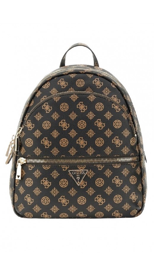 GUESS MANHATTAN II LARGE BACKPACK ΤΣΑΝΤΑ ΓΥΝΑΙΚΕΙΑ MOCHA