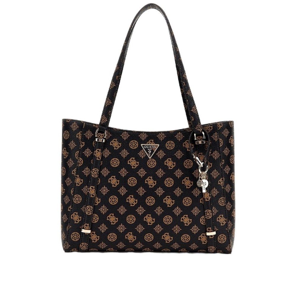 GUESS DARYNA II ELITE TOTE ΤΣΑΝΤΑ ΓΥΝΑΙΚΕΙΑ MOCHA