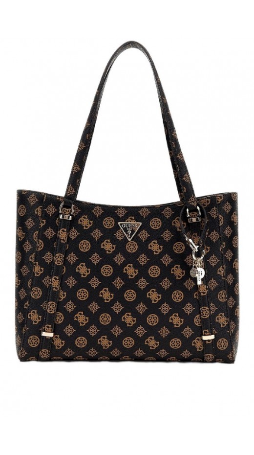 GUESS DARYNA II ELITE TOTE ΤΣΑΝΤΑ ΓΥΝΑΙΚΕΙΑ MOCHA