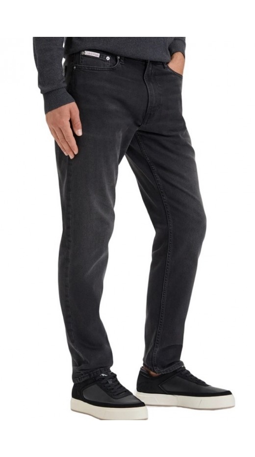 CALVIN KLEIN JEANS CLASSIC TAPER AVERY BLACK STONE ΤΖΙΝ ΠΑΝΤΕΛΟΝΙ ΑΝΔΡΙΚΟ BLACK DENIM