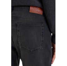 CALVIN KLEIN JEANS CLASSIC TAPER AVERY BLACK STONE ΤΖΙΝ ΠΑΝΤΕΛΟΝΙ ΑΝΔΡΙΚΟ BLACK DENIM