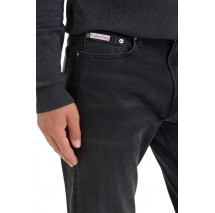 CALVIN KLEIN JEANS CLASSIC TAPER AVERY BLACK STONE ΤΖΙΝ ΠΑΝΤΕΛΟΝΙ ΑΝΔΡΙΚΟ BLACK DENIM