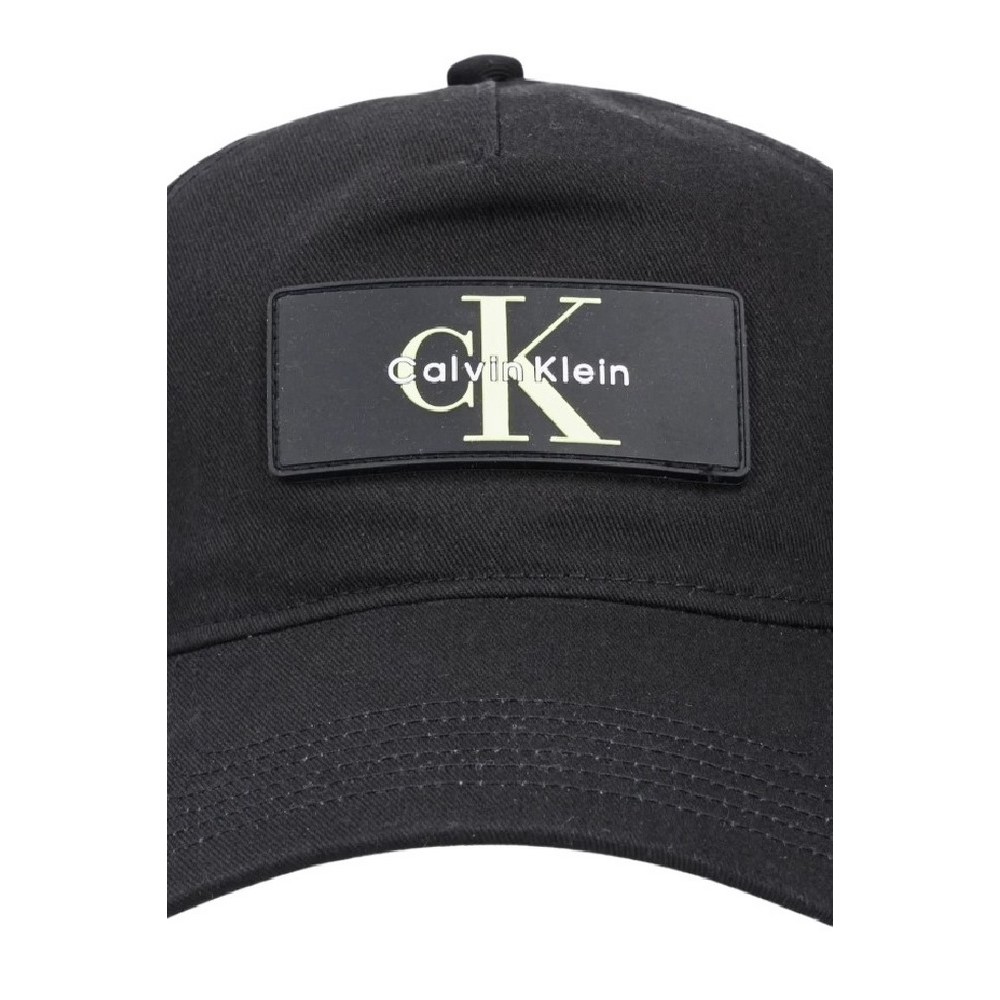 CALVIN KLEIN JEAN LG SLCN PTCH CTTN ΚΑΠΕΛΟ ΓΥΝΑΙΚΕΙΟ BLACK