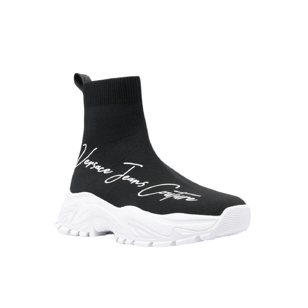 VERSACE JEANS COUTURE FONDO HIKER DIS. SV5 ΠΑΠΟΥΤΣΙ ΓΥΝΑΙΚΕΙΟ BLACK