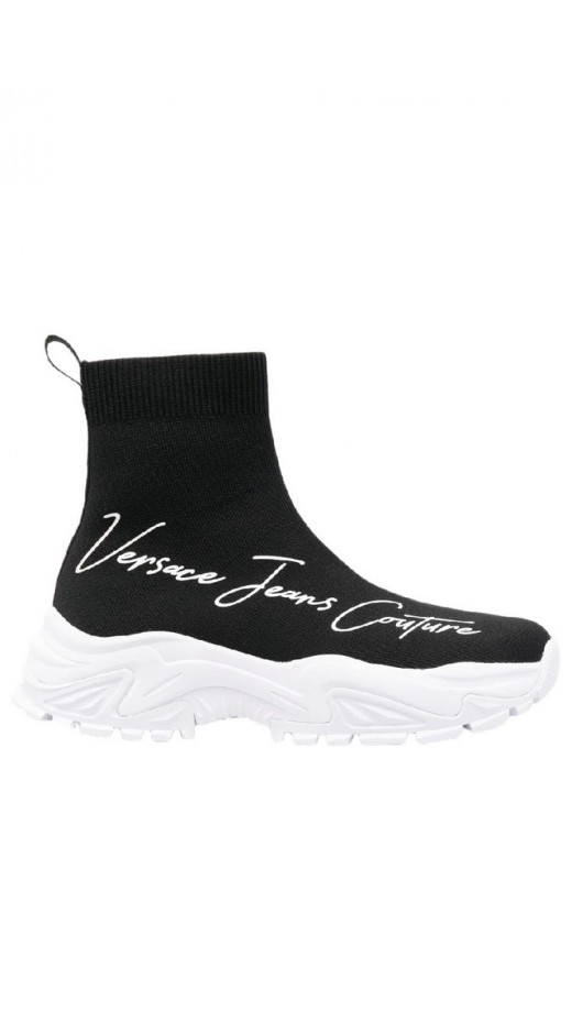 VERSACE JEANS COUTURE FONDO HIKER DIS. SV5 ΠΑΠΟΥΤΣΙ ΓΥΝΑΙΚΕΙΟ BLACK