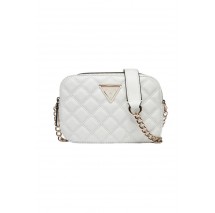 GUESS GIULLY CAMERA BAG ΤΣΑΝΤΑ ΓΥΝΑΙΚΕΙΑ OFF WHITE