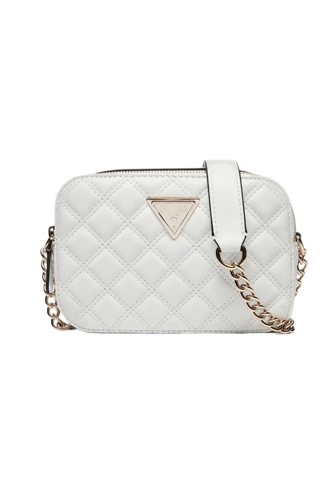 GUESS GIULLY CAMERA BAG ΤΣΑΝΤΑ ΓΥΝΑΙΚΕΙΑ OFF WHITE