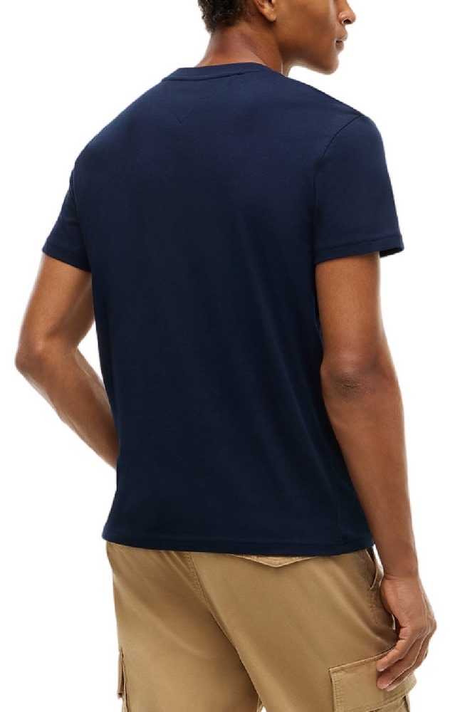 TOMMY JEANS REG SIGNATURE T-SHIRT ΜΠΛΟΥΖΑ ΑΝΔΡΙΚΗ NAVY