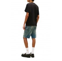 TOMMY JEANS RLX SFLAG T-SHIRT ΜΠΛΟΥΖΑ ΑΝΔΡΙΚΗ BLACK