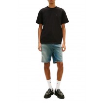 TOMMY JEANS RLX SFLAG T-SHIRT ΜΠΛΟΥΖΑ ΑΝΔΡΙΚΗ BLACK