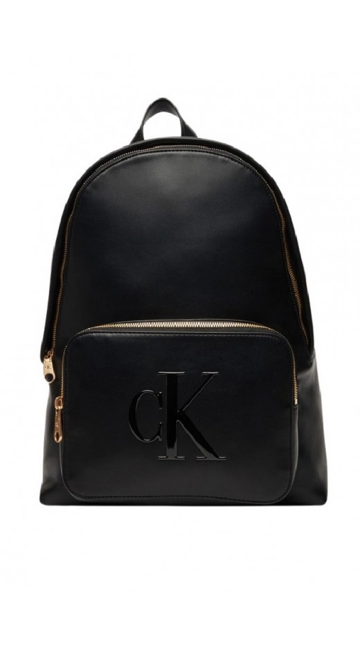 CALVIN KLEIN RAISED CK BACKPACK ΤΣΑΝΤΑ ΓΥΝΑΙΚΕΙΑ BLACK