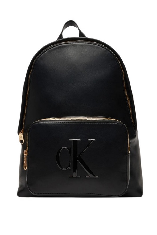 CALVIN KLEIN RAISED CK BACKPACK ΤΣΑΝΤΑ ΓΥΝΑΙΚΕΙΑ BLACK