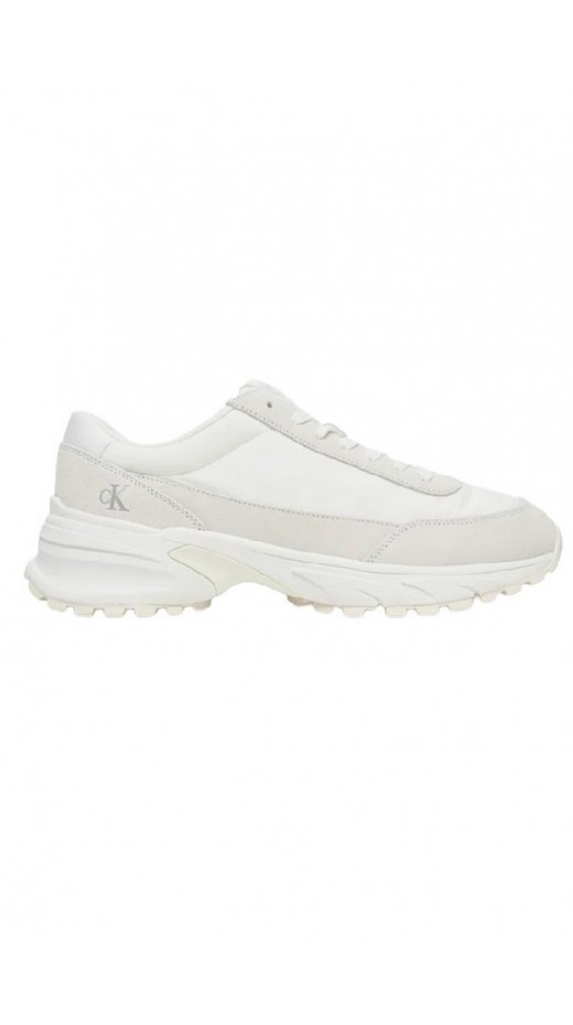CALVIN KLEIN JEANS HIKE RUNNER CASUAL NY-SU ΠΑΠΟΥΤΣΙ ΑΝΔΡΙΚΟ WHITE