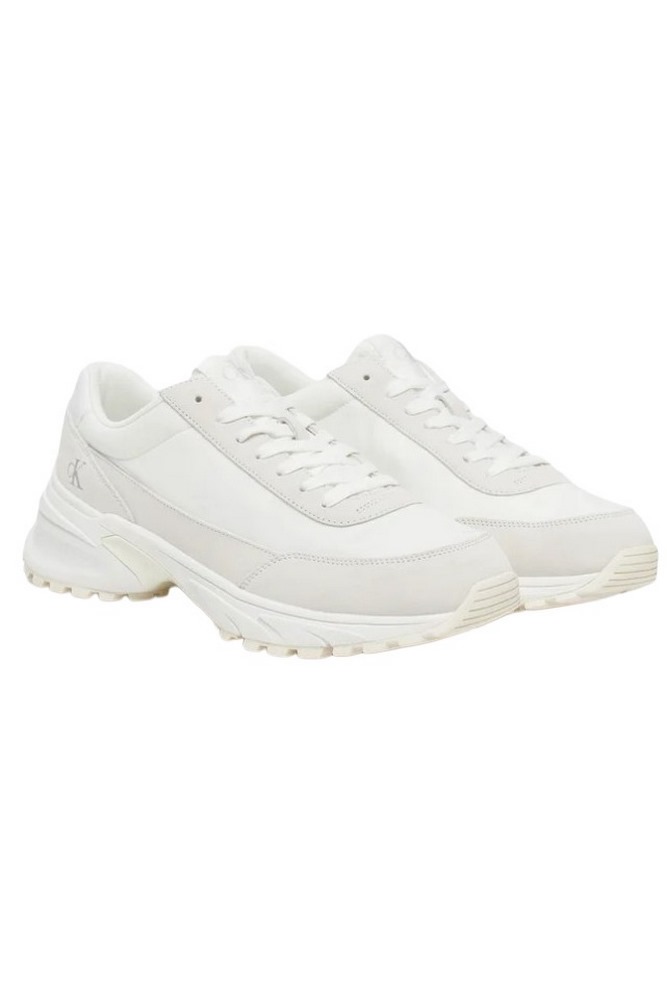 CALVIN KLEIN JEANS HIKE RUNNER CASUAL NY-SU ΠΑΠΟΥΤΣΙ ΑΝΔΡΙΚΟ WHITE