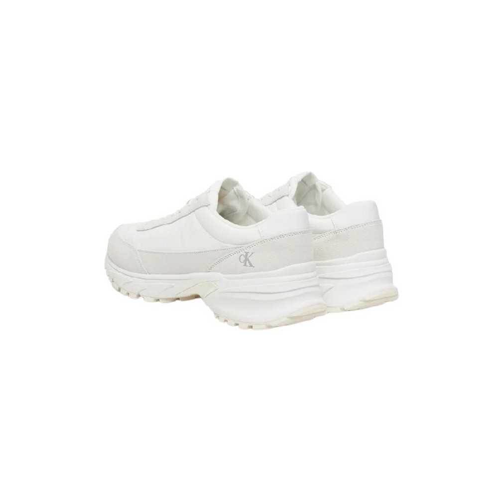 CALVIN KLEIN JEANS HIKE RUNNER CASUAL NY-SU ΠΑΠΟΥΤΣΙ ΑΝΔΡΙΚΟ WHITE