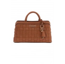 GUESS SANDY SML GIRLFRIEND SATCHEL ΤΣΑΝΤΑ ΓΥΝΑΙΚΕΙΑ CARAMEL
