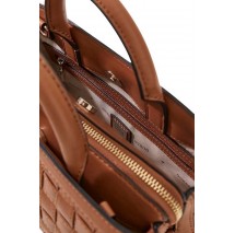 GUESS SANDY SML GIRLFRIEND SATCHEL ΤΣΑΝΤΑ ΓΥΝΑΙΚΕΙΑ CARAMEL