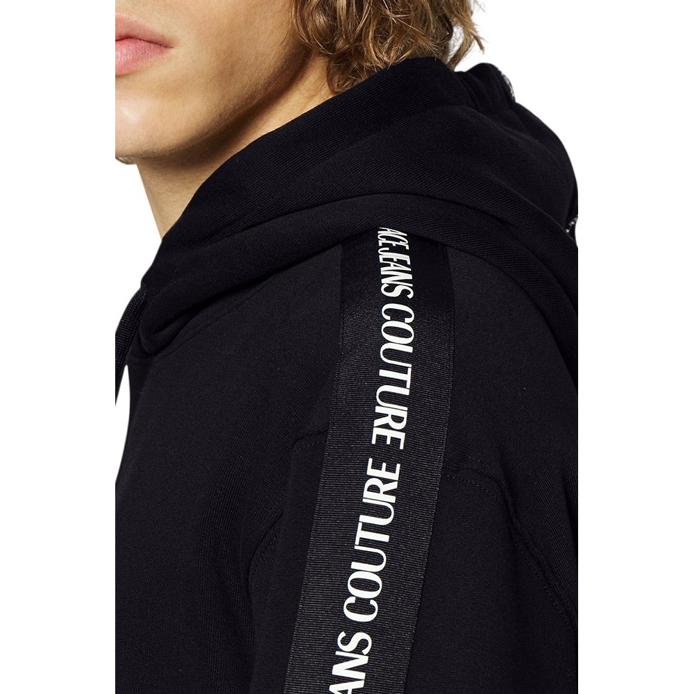 VERSACE JEANS COUTURE LOGO TAPE ΦΟΥΤΕΡ ΑΝΔΡΙΚΟ BLACK