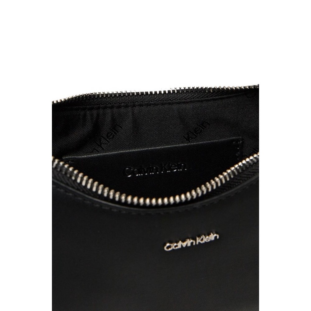 CALVIN KLEIN MUST SMALL SHOULDER BAG ΤΣΑΝΤΑ ΓΥΝΑΙΚΕΙΑ BLACK