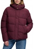 SUPERDRY PREMIUM HOOD PUFFER JKT ΜΠΟΥΦΑΝ ΓΥΝΑΙΚΕΙΟ BORDEAUX