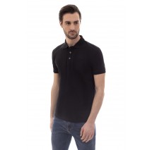 AUTOMOBILI LABMORGHI POLO T-SHIRT ΜΠΛΟΥΖΑ ΑΝΔΡΙΚΗ BLACK