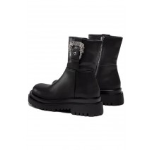 VERSAGE JEANS COUTURE FONDO DREW ΠΑΠΟΥΤΣΙ ΓΥΝΑΙΚΕΙΟ BLACK