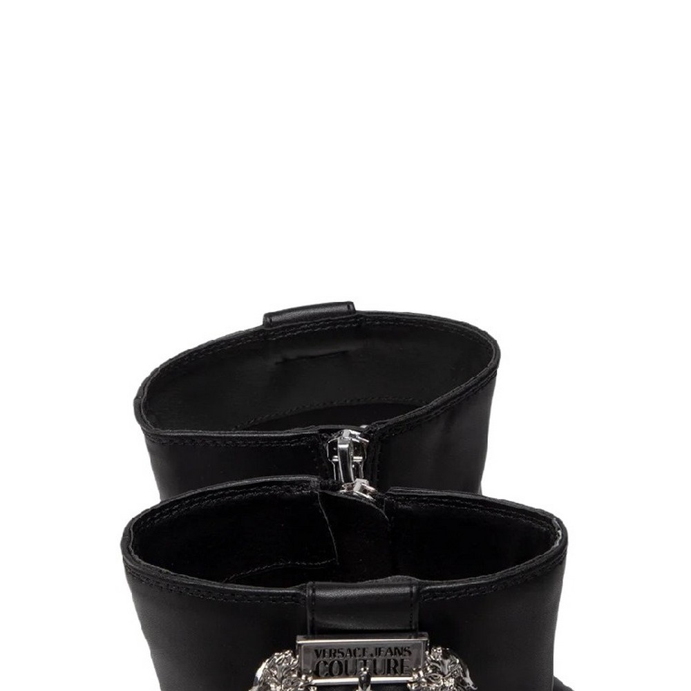 VERSAGE JEANS COUTURE FONDO DREW ΠΑΠΟΥΤΣΙ ΓΥΝΑΙΚΕΙΟ BLACK