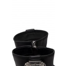 VERSAGE JEANS COUTURE FONDO DREW ΠΑΠΟΥΤΣΙ ΓΥΝΑΙΚΕΙΟ BLACK