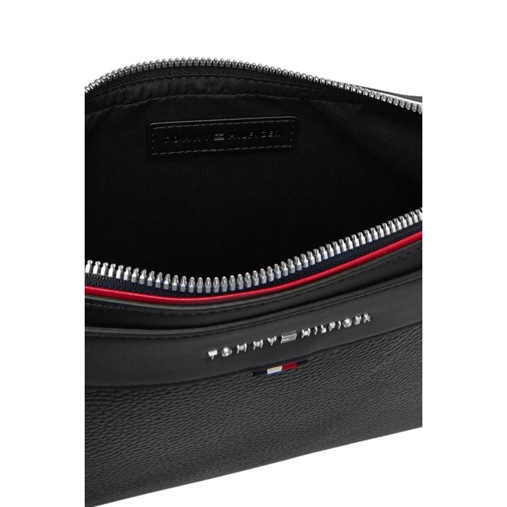 TOMMY HILFIGER CENTRAL POUCH ΤΣΑΝΤΑ ΑΝΔΡΙΚΗ BLACK