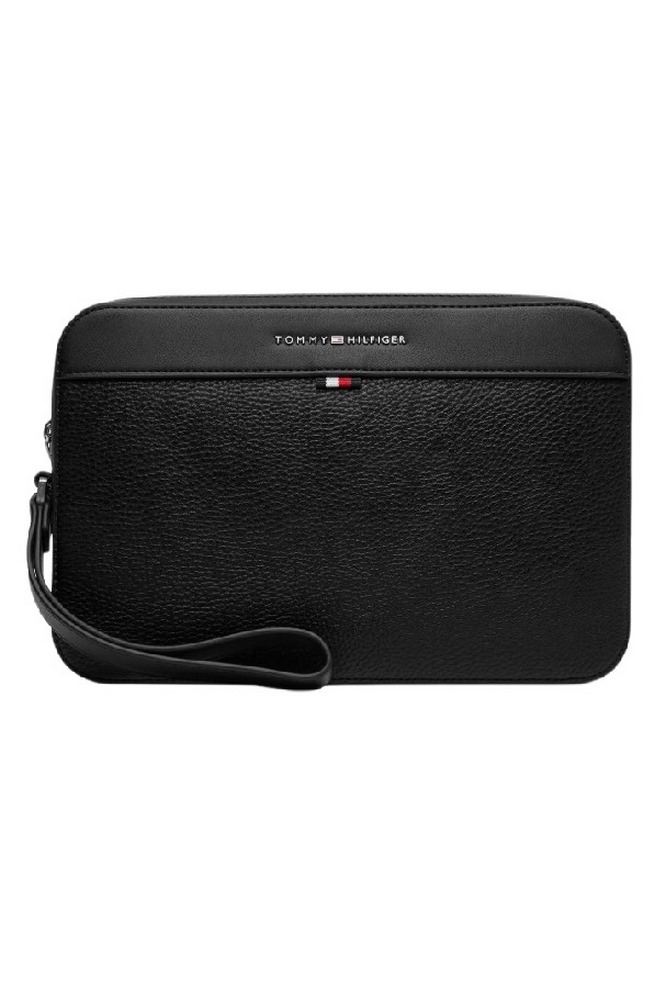 TOMMY HILFIGER CENTRAL POUCH ΤΣΑΝΤΑ ΑΝΔΡΙΚΗ BLACK