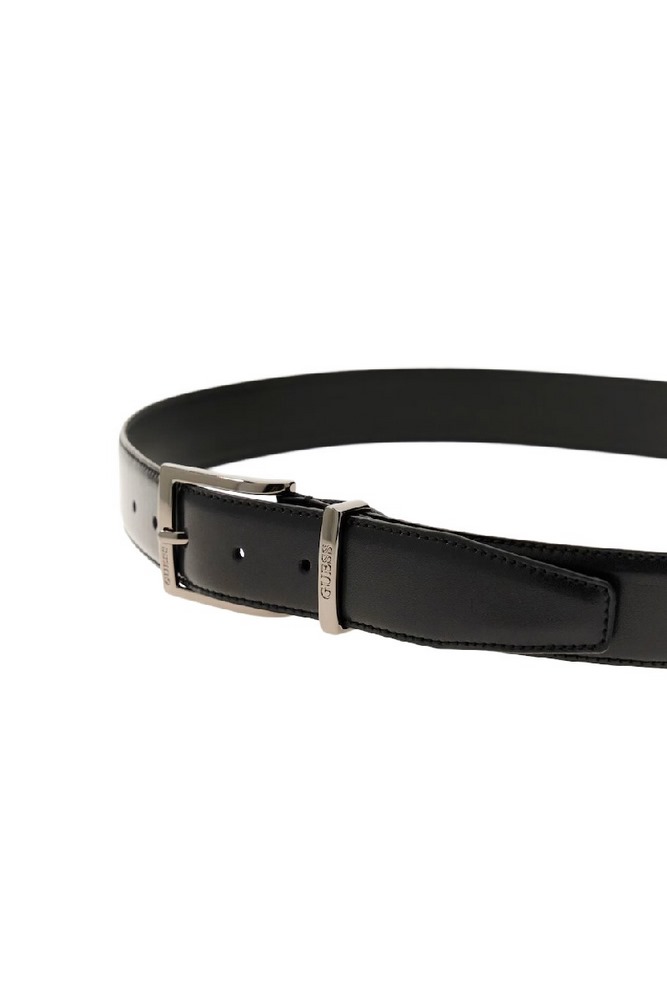 GUESS ADJ & NOT REV H35 BM7875P6235 ΖΩΝΗ ΑΝΔΡΙΚΗ BLACK