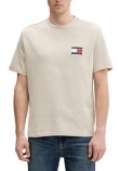 TOMMY JEANS TJM 90S PEAKS BACKPRINT TEE T-SHIRT ΜΠΛΟΥΖΑ ΑΝΔΡΙΚΗ BEIGE