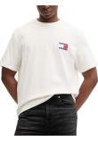 TOMMY JEANS TJM 90S PEAKS BACKPRINT TEE T-SHIRT ΜΠΛΟΥΖΑ ΑΝΔΡΙΚΗ OFF WHITE