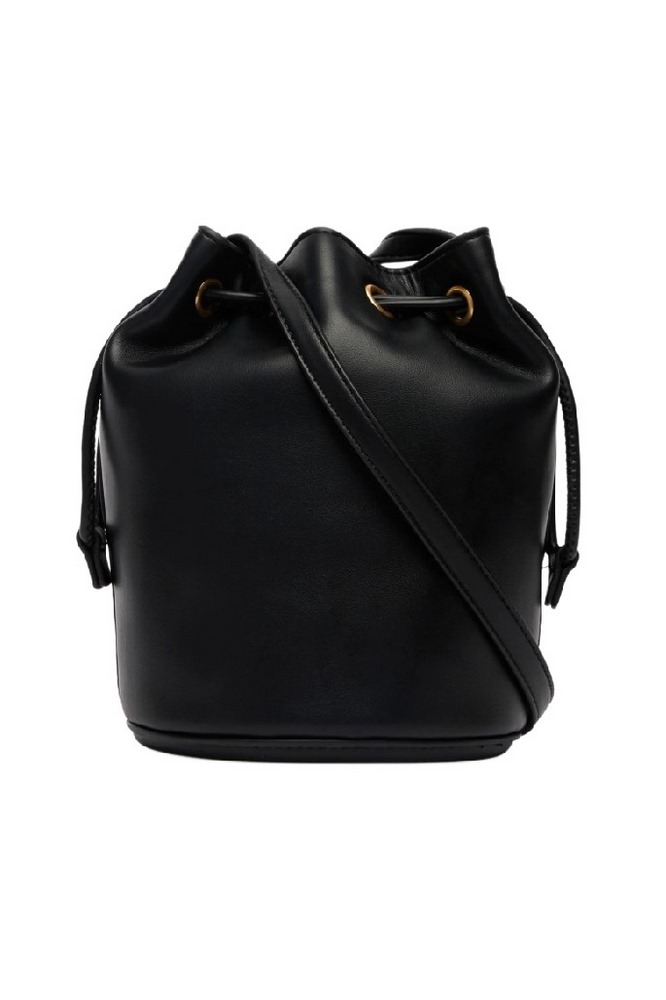CALVIN KLEIN BOLD CK SMALL BUCKET BAG ΤΣΑΝΤΑ ΓΥΝΑΙΚΕΙΑ BLACK