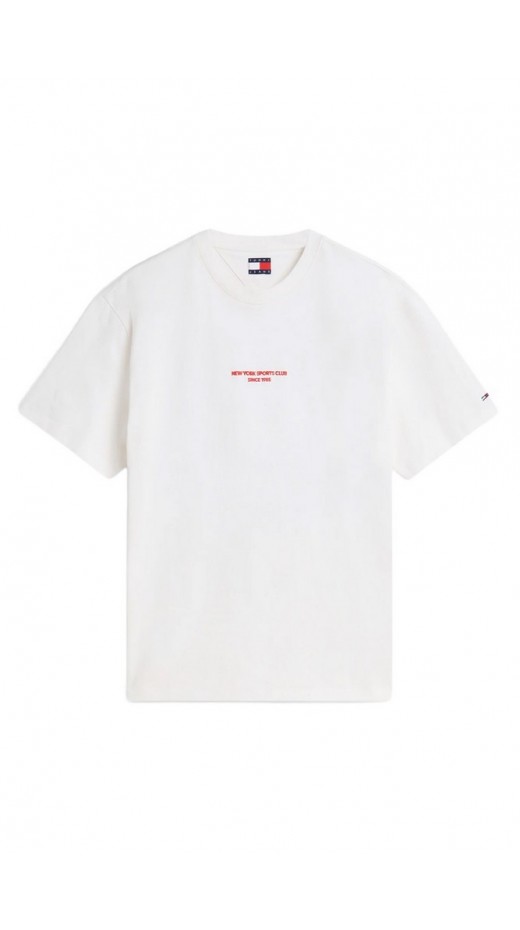 TOMMY JEANS RLX SAILBOAT T-SHIRT ΜΠΛΟΥΖΑ ΑΝΔΡΙΚΗ OFF WHITE