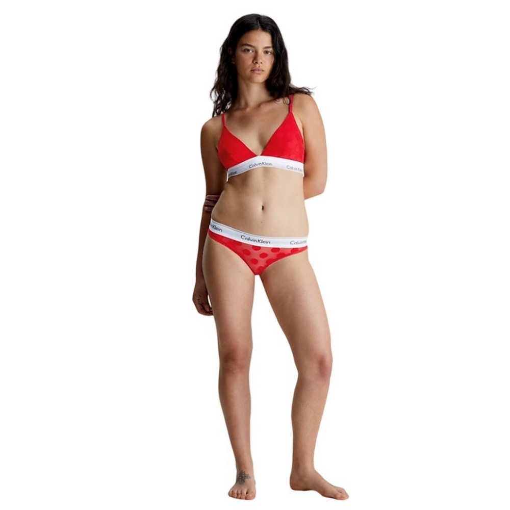 CALVIN KLEIN JEANS BIKINI ΕΣΩΡΟΥΧΟ ΓΥΝΑΙΚΕΙΟ RED