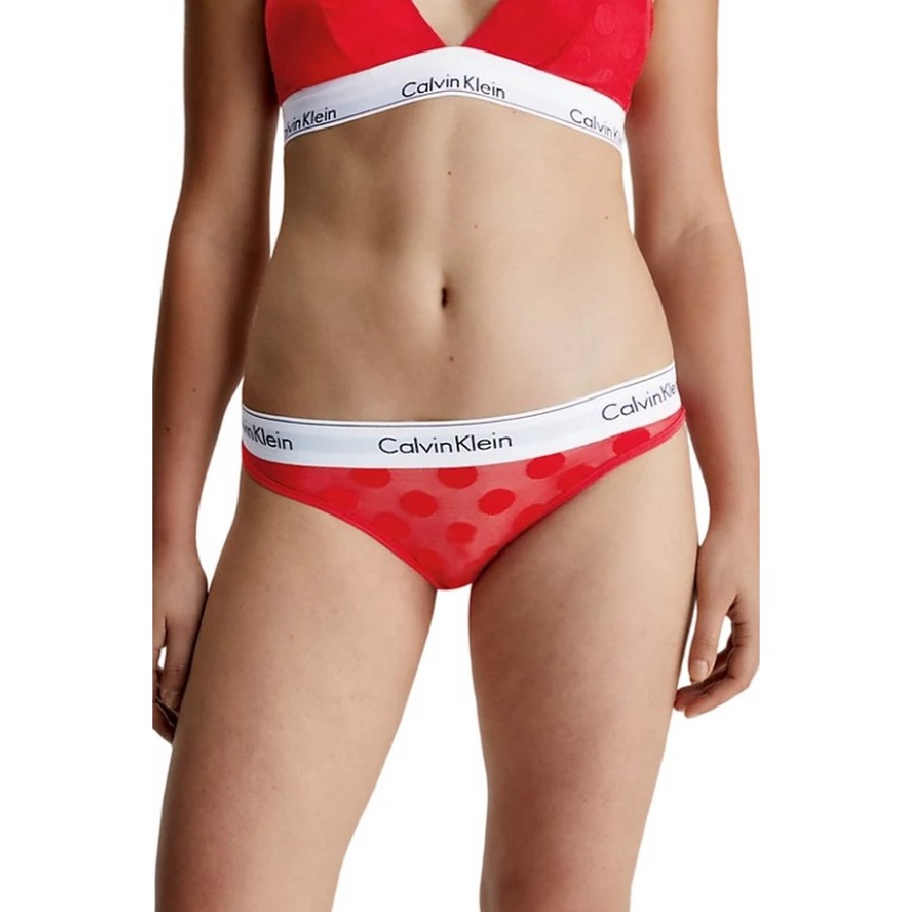 CALVIN KLEIN JEANS BIKINI ΕΣΩΡΟΥΧΟ ΓΥΝΑΙΚΕΙΟ RED