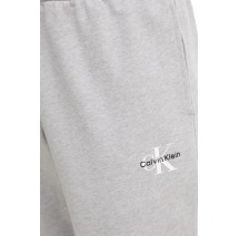 CALVIN KLEIN JEANS MONOLOGO FRENCH TERRY JOGGER ΦΟΡΜΑ ΠΑΝΤΕΛΟΝΙ ΓΥΝΑΙΚΕΙΟ GREY