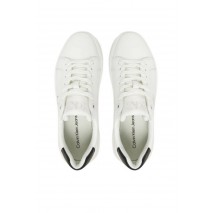 CALVIN KLEIN JEANS CHUNKY CUPSOLE MONO LTH WN ΠΑΠΟΥΤΣΙ ΓΥΝΑΙΚΕΙΟ WHITE/BLACK