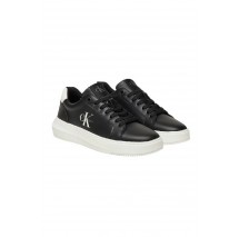 CALVIN KLEIN JEANS CHUNKY CUPSOLE MONO LTH WN ΠΑΠΟΥΤΣΙ ΓΥΝΑΙΚΕΙΟ BLACK/WHITE