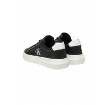 CALVIN KLEIN JEANS CHUNKY CUPSOLE MONO LTH WN ΠΑΠΟΥΤΣΙ ΓΥΝΑΙΚΕΙΟ BLACK/WHITE