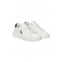 CALVIN KLEIN JEANS CHUNKY CUPSOLE MONO LTH WN ΠΑΠΟΥΤΣΙ ΓΥΝΑΙΚΕΙΟ WHITE/BLACK