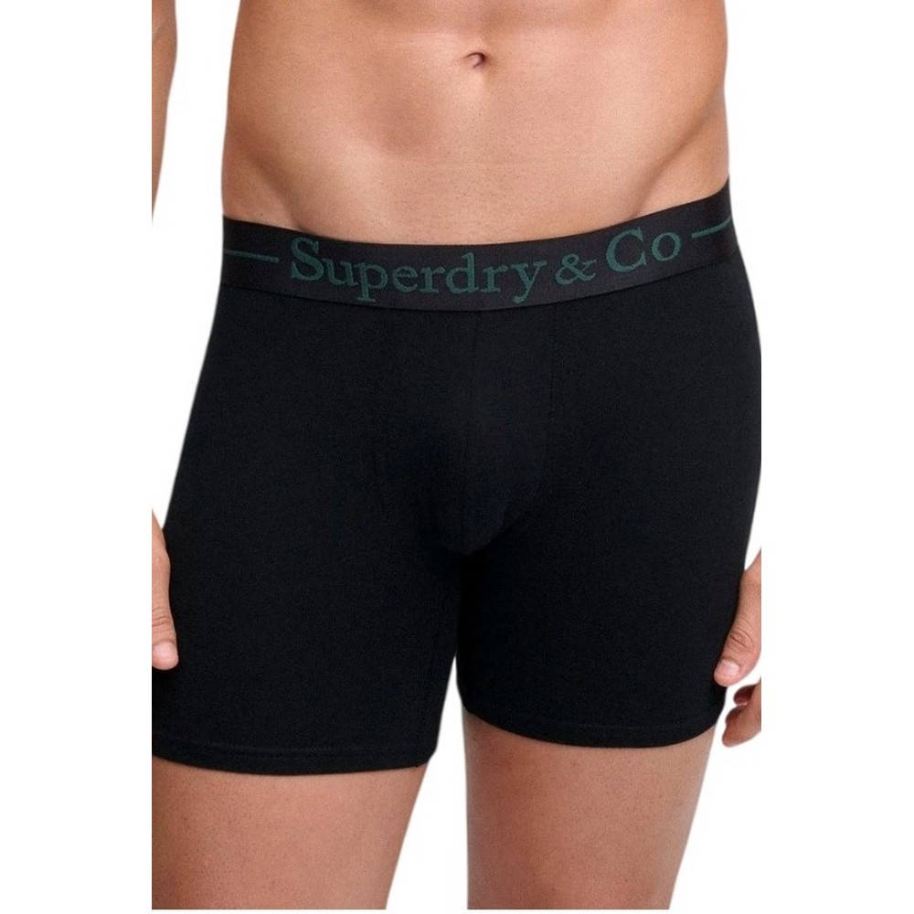 SUPERDRY SDRY & CO BOXER TRIPLE PACK ΕΣΩΡΟΥΧΟ ΑΝΔΡΙΚΟ GREEN