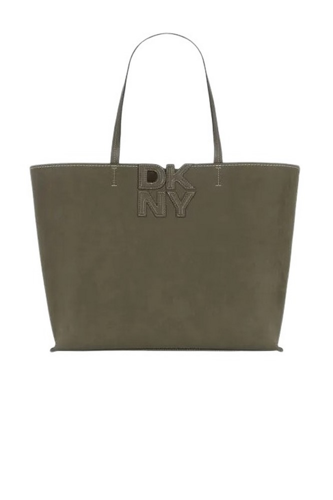 DKNY NICOLE TOTE HANDBAG R52AMJ38 ΤΣΑΝΤΑ ΓΥΝΑΙΚΕΙΑ KHAKI