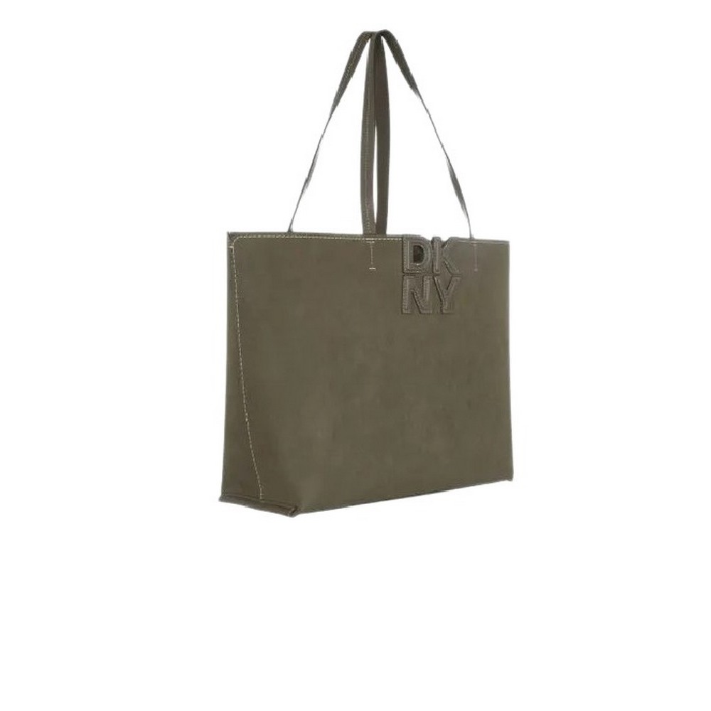 DKNY NICOLE TOTE HANDBAG R52AMJ38 ΤΣΑΝΤΑ ΓΥΝΑΙΚΕΙΑ KHAKI
