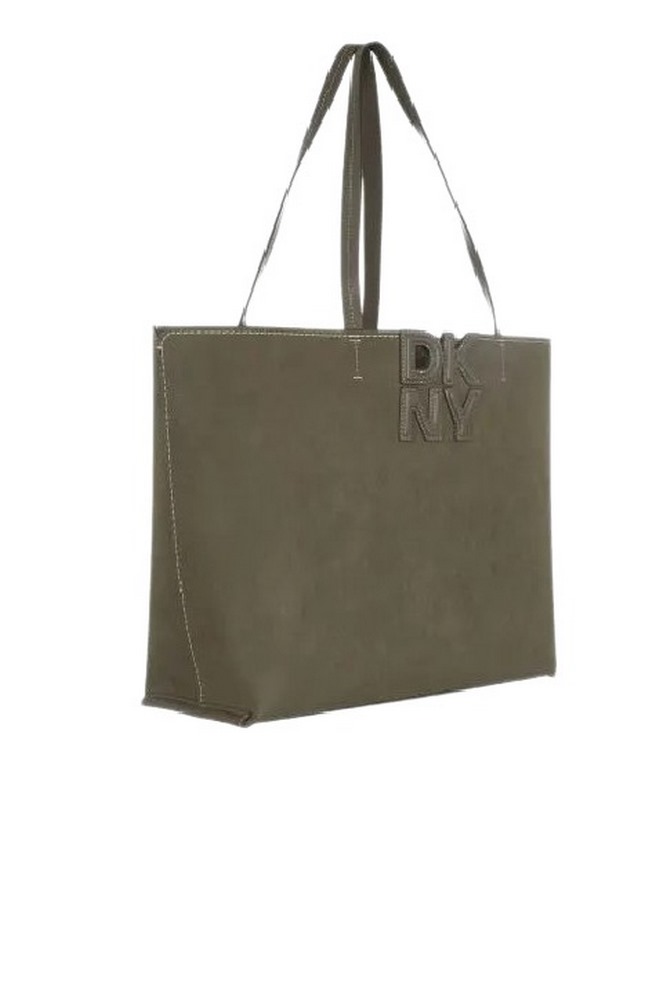 DKNY NICOLE TOTE HANDBAG R52AMJ38 ΤΣΑΝΤΑ ΓΥΝΑΙΚΕΙΑ KHAKI