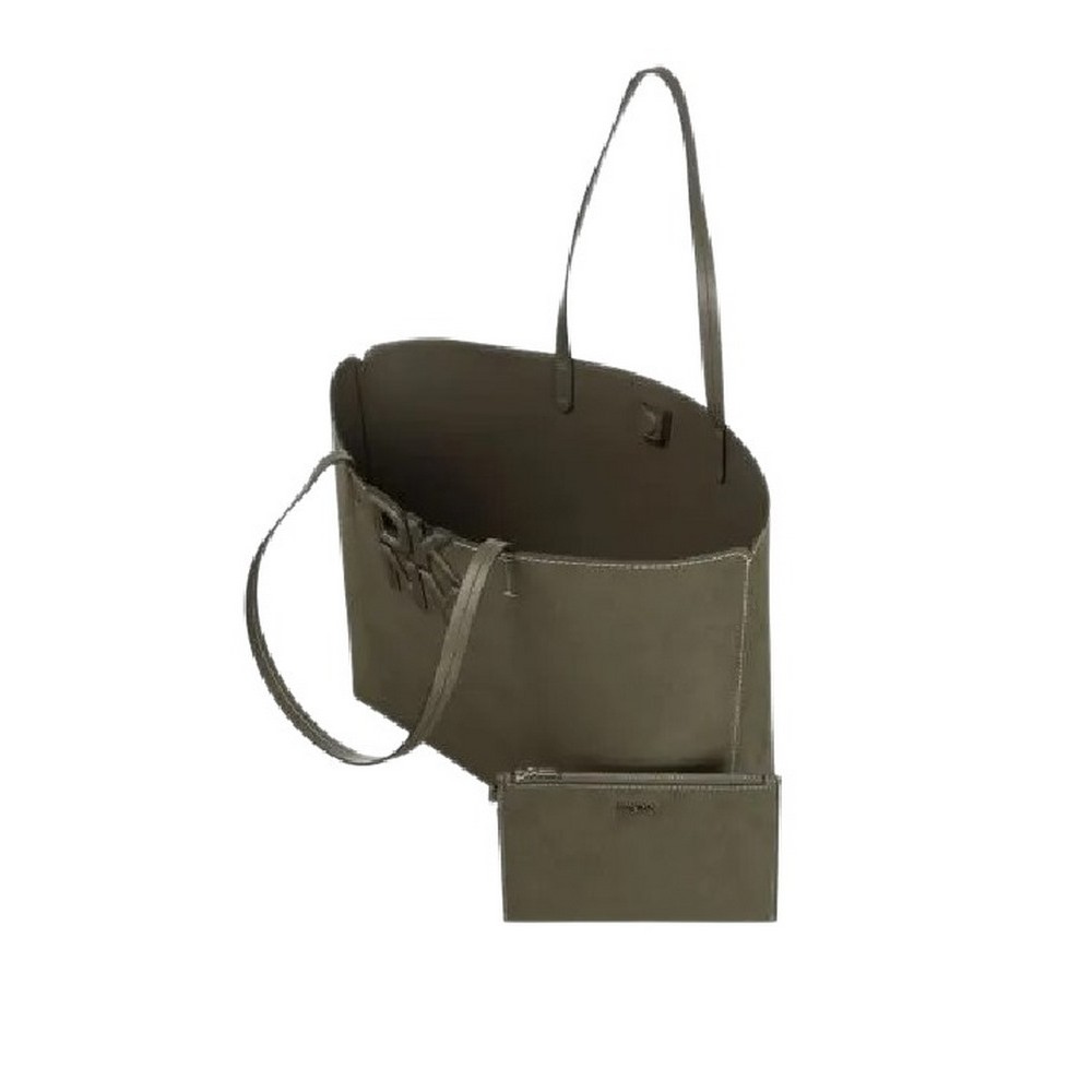 DKNY NICOLE TOTE HANDBAG R52AMJ38 ΤΣΑΝΤΑ ΓΥΝΑΙΚΕΙΑ KHAKI