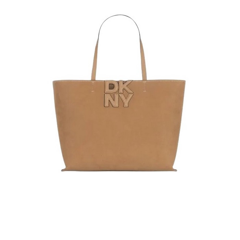DKNY NICOLE TOTE HANDBAG R52AMJ38 ΤΣΑΝΤΑ ΓΥΝΑΙΚΕΙΑ TAN